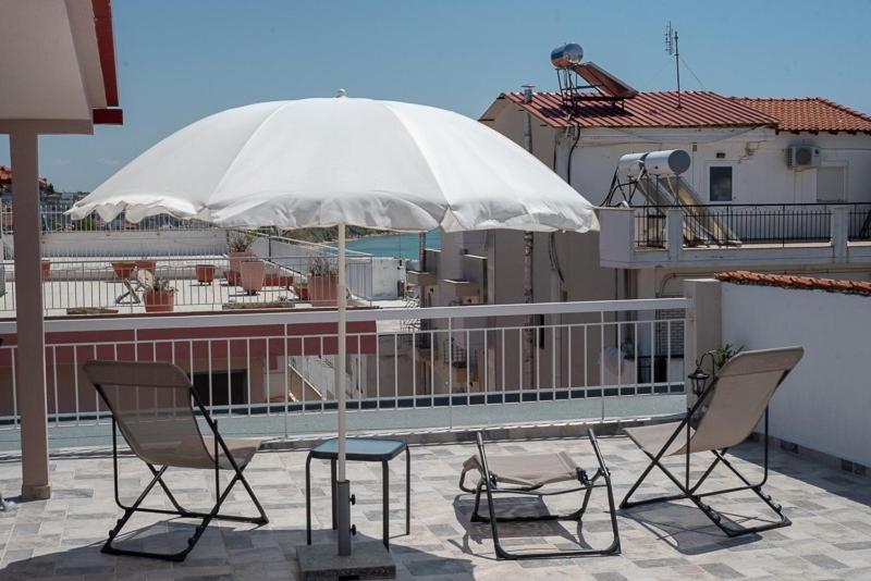 Grcka Reni Greece Beach Penthaus 3 Nea Kallikrateia Buitenkant foto